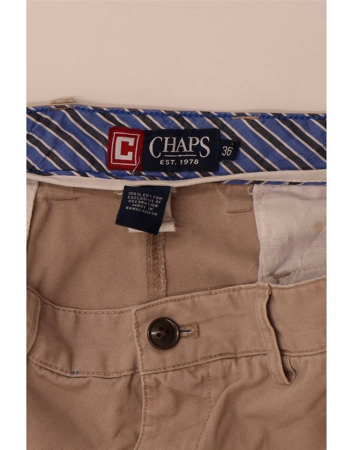 Chaps Herre Cargo Shorts W36 Stor Beige Bomuld