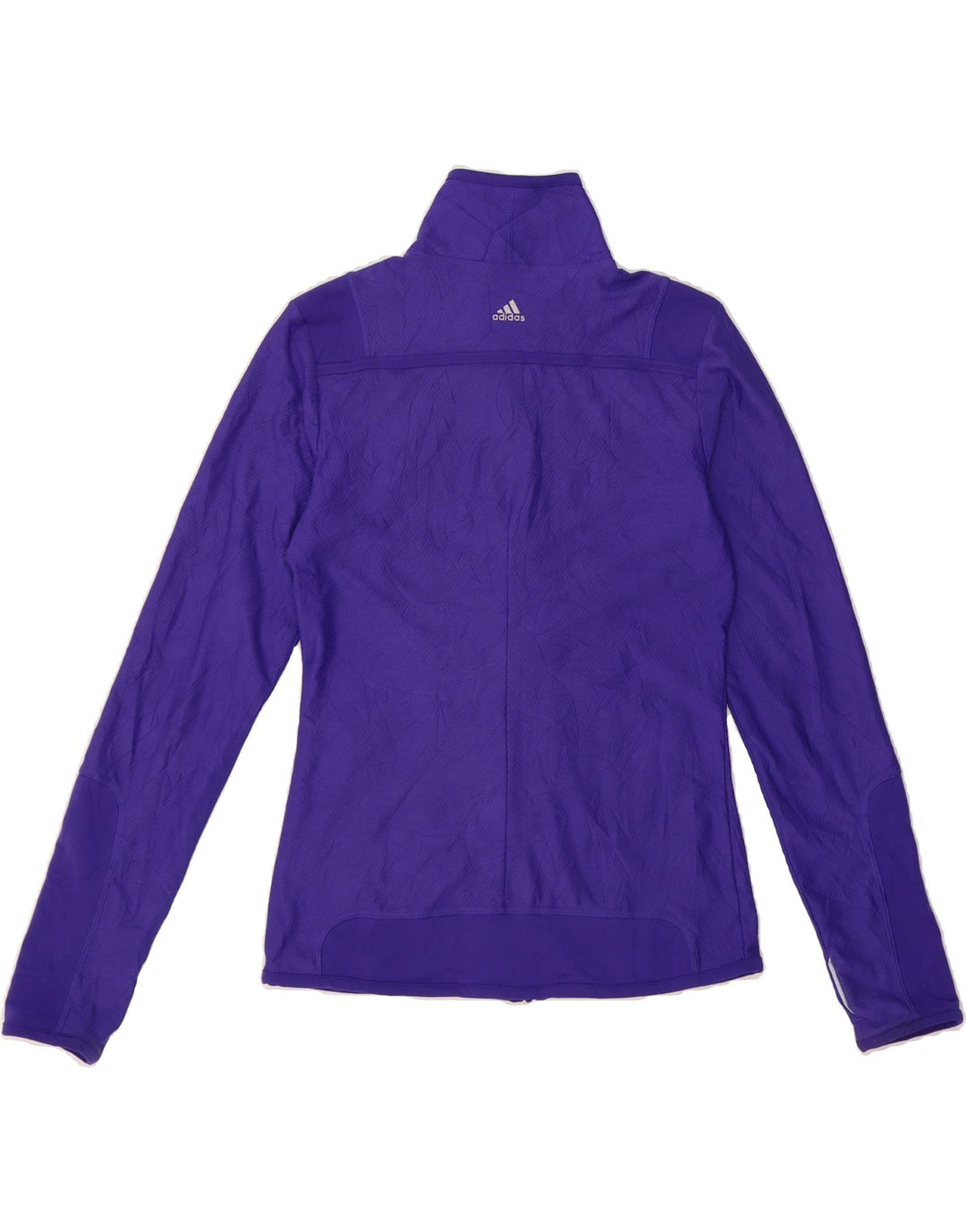 ADIDAS Womens Climalite Tracksuit Top Jacket UK 10 Small Purple Polyester Vintage Adidas and Second-Hand Adidas from Messina Hembry 