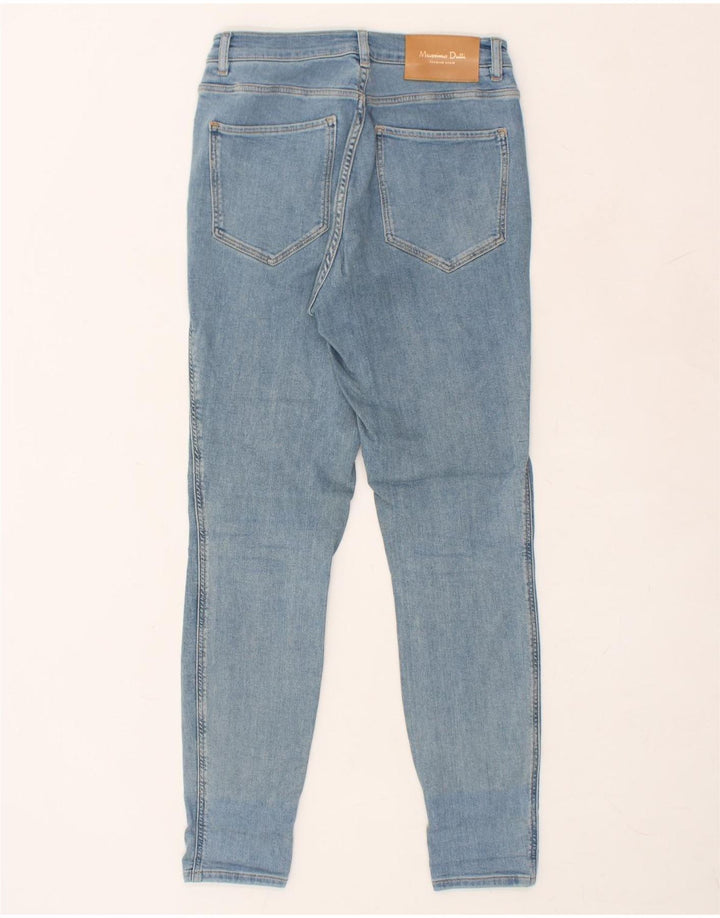 MASSIMO DUTTI Womens Skinny Jeans EU 38 Medium W28 L29 Blue Cotton | Vintage Massimo Dutti | Thrift | Second-Hand Massimo Dutti | Used Clothing | Messina Hembry 