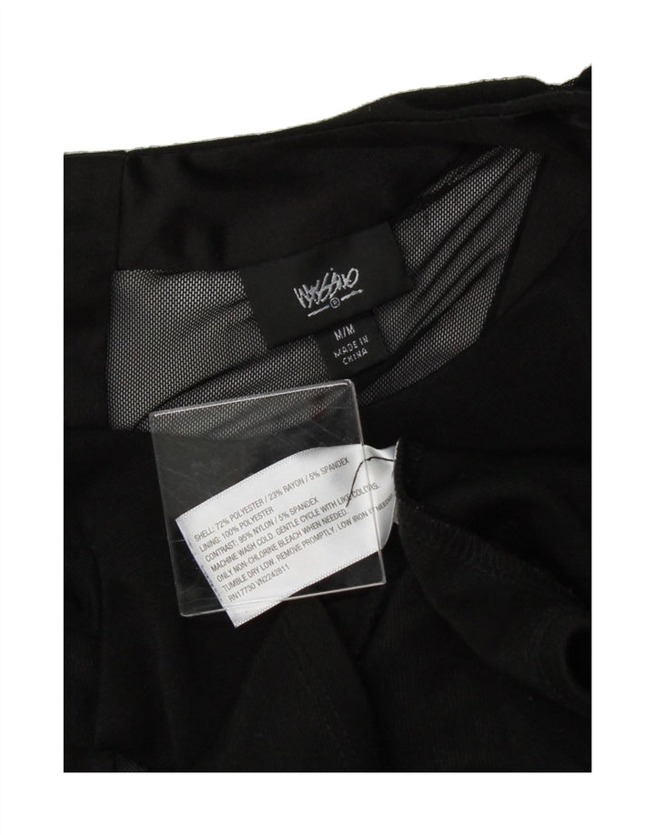MOSSIMO Womens Sleeveless Blouse Top UK 12 Medium Black Polyester Vintage Mossimo and Second-Hand Mossimo from Messina Hembry 