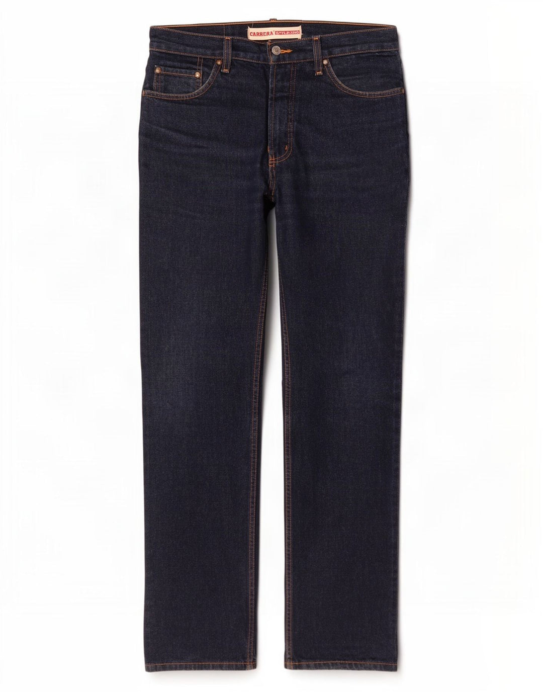 Carrera Straight Jeans til mænd IT 48 Medium W33 L34 Marineblå Bomuld