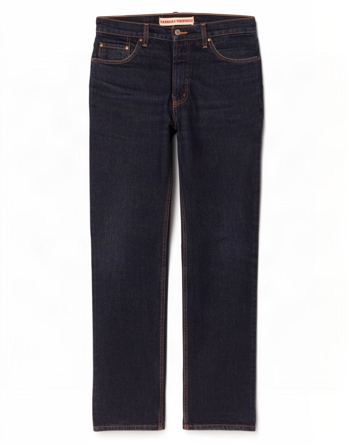 Carrera Straight Jeans til mænd IT 48 Medium W33 L34 Marineblå Bomuld