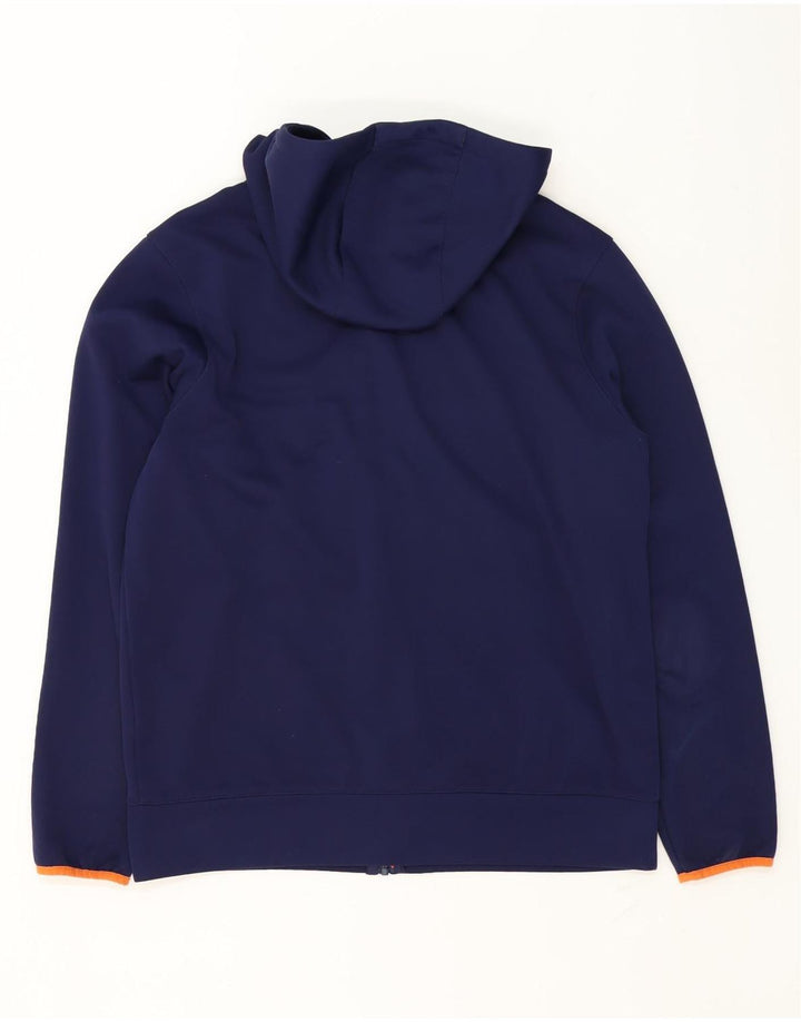 Canterbury hættetrøje med lynlås til mænd Stor marineblå colourblock polyester