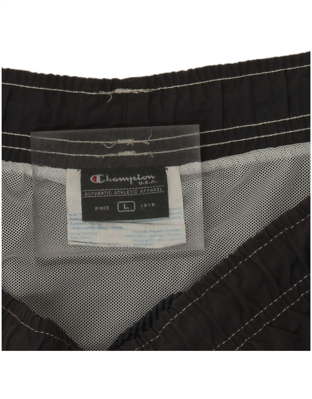 Champion Badeshorts til mænd Stor Grå Polyamid