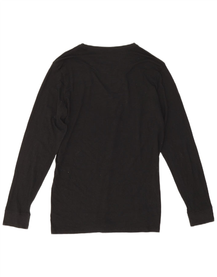 Marks & Spencer Herre Top Langærmet Medium Sort