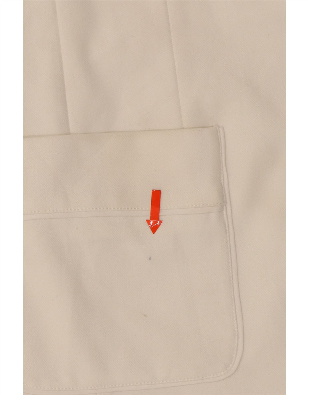 MICHAEL KORS Womens 1 Button Blazer Jacket US 2 XS White Polyester Vintage Michael Kors and Second-Hand Michael Kors from Messina Hembry 