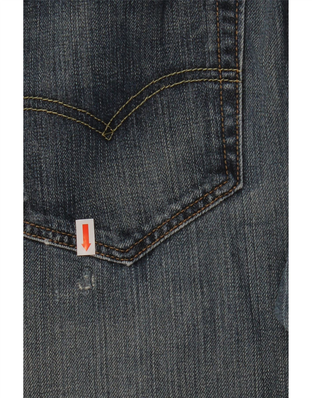 Levi's Herre 501 lige jeans W36 L30 blå bomuld