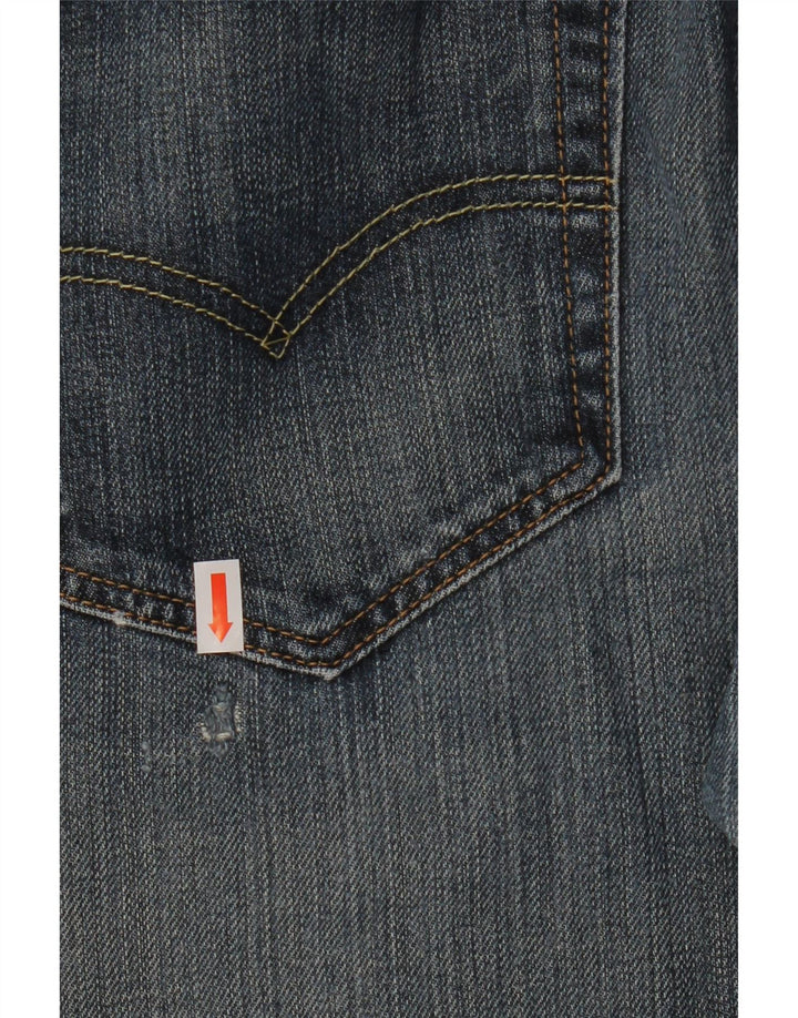 Levi's Herre 501 lige jeans W36 L30 blå bomuld
