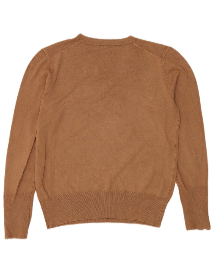 Zara Dame sweater med rund hals DK 14 Medium Brun