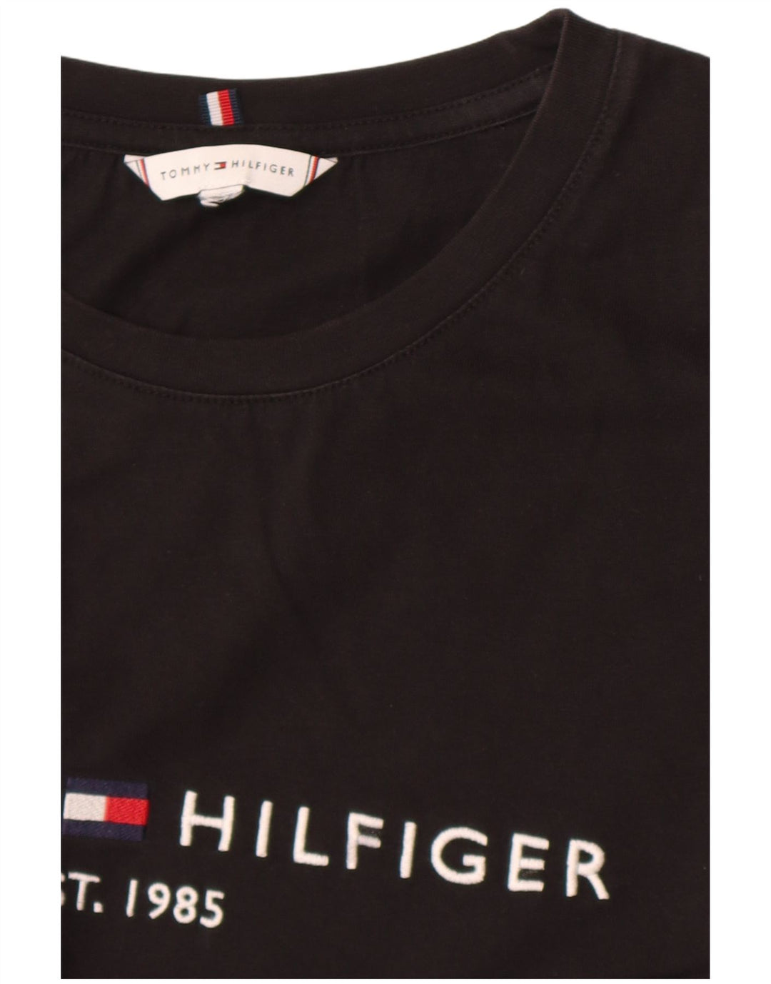 Tommy Hilfiger Herre Grafisk T-Shirt Top XL Sort