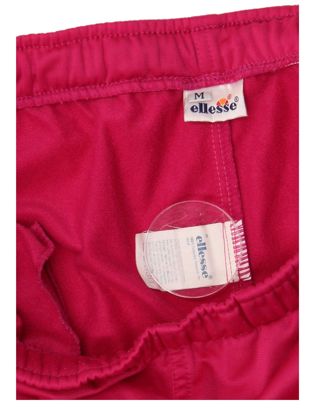 ELLESSE Womens Crop træningsdragt Bukser UK 14 Medium Pink