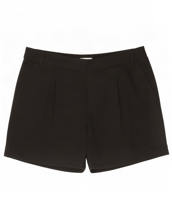 Marks & Spencer Chino-shorts til kvinder UK 18 XL W38 sort linned