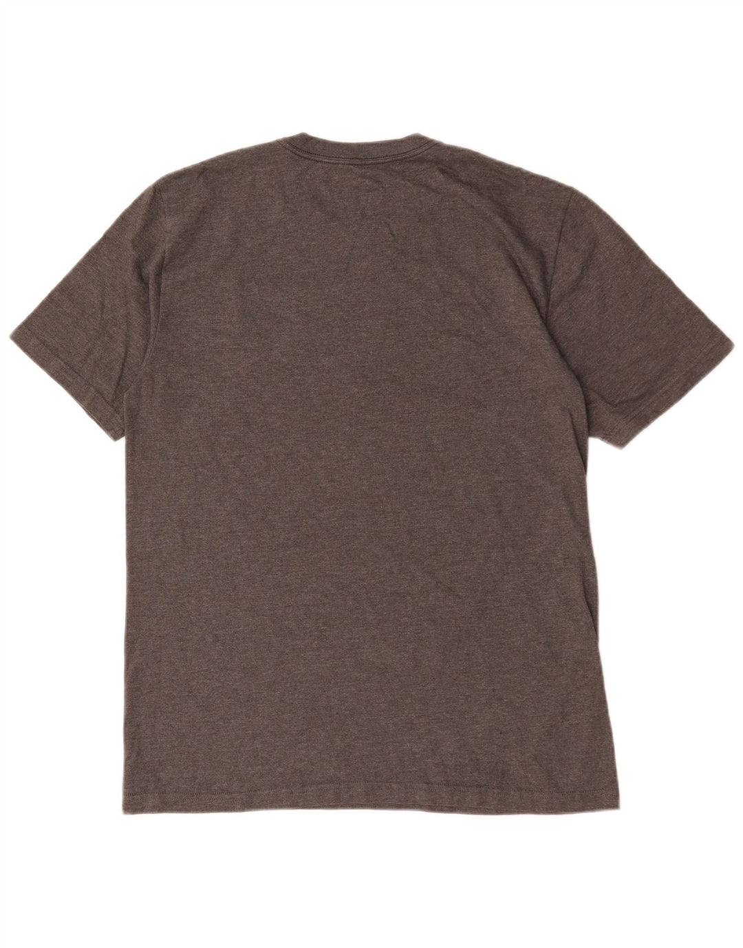 Nike Herre Regular Fit Grafisk T-shirt Top Medium Grey Flecked Polyester