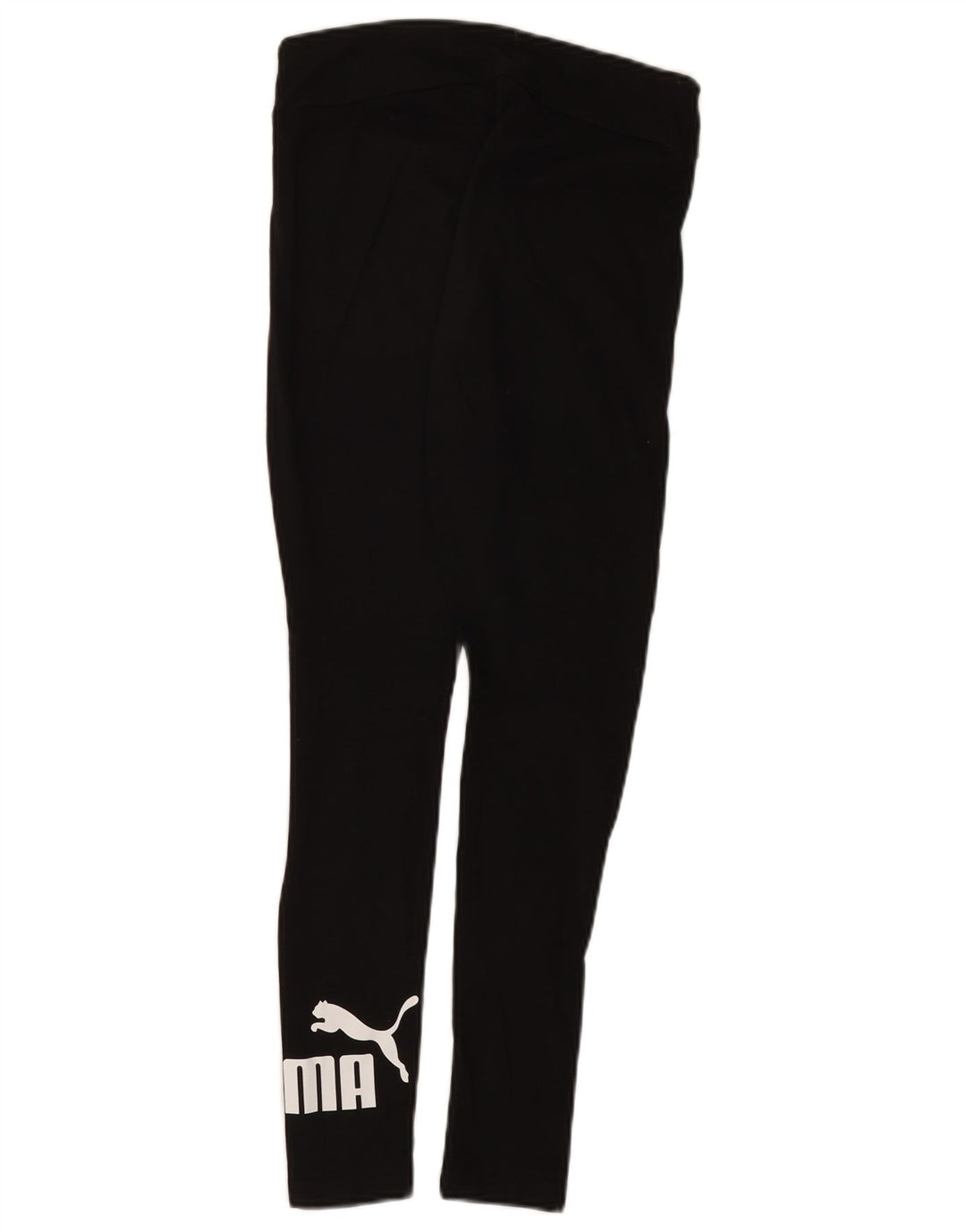 Puma Grafiske Leggings til kvinder UK 8 Small Black Bomuld