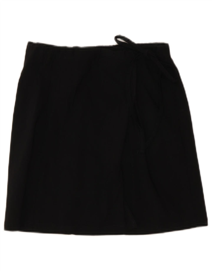 Topshop Dame Mini-nederdel UK 10 Small W26 Black Viscose