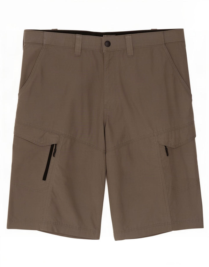 Marks & Spencer Herre Cargo Shorts Large W36 Grå Bomuld