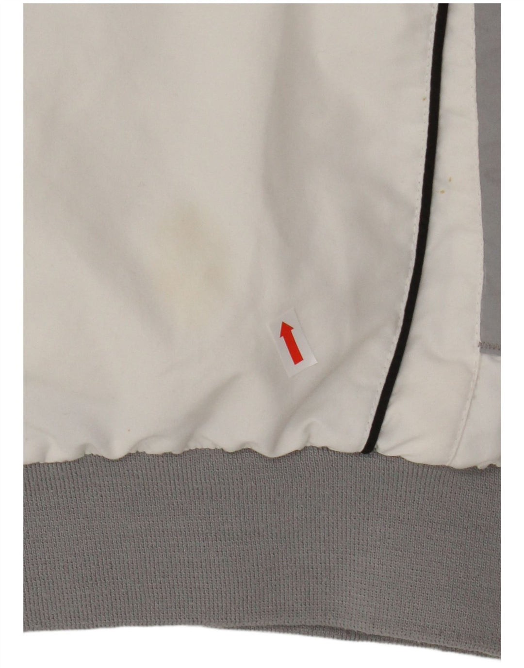 CHAMPION Træningsdragt til mænd Topjakke Stor Hvid Colourblock Polyester