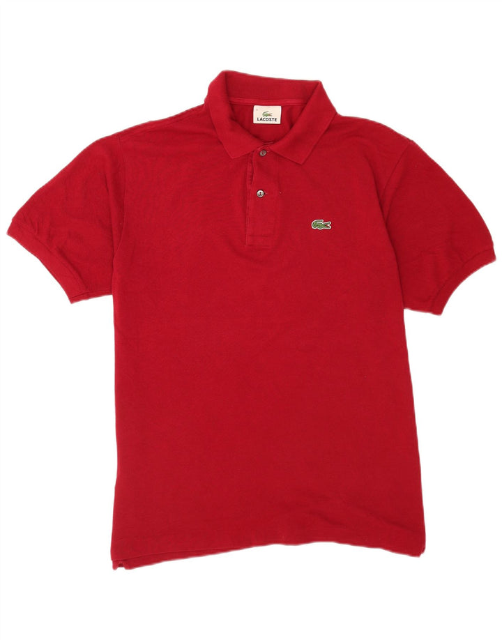 Lacoste herre poloskjorte str. 5 Large rød bomuld