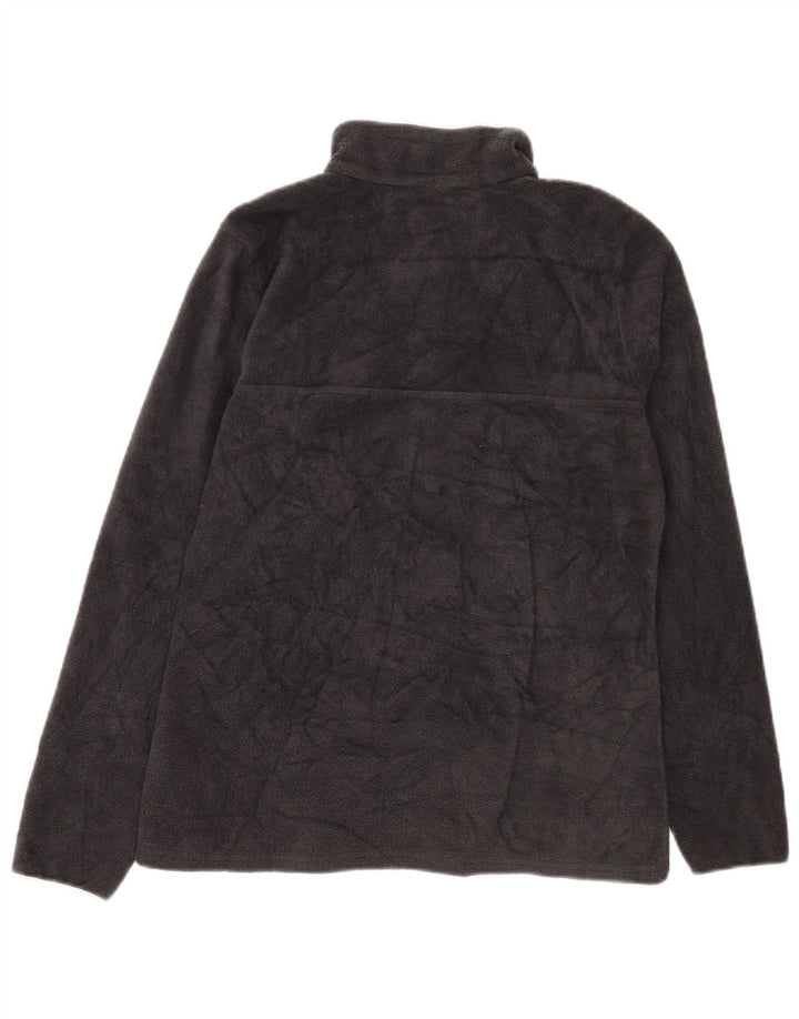Columbia Womens Fleece Jumper UK 10 Small Black Polyester