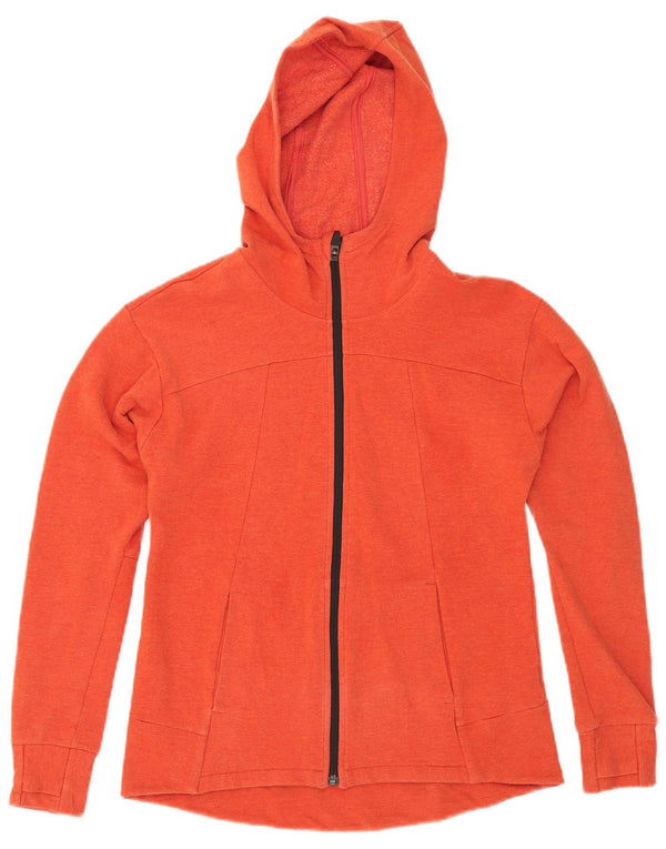 The North Face Dame Oversized hættetrøje med lynlås UK 6 XS Orange Bomuld