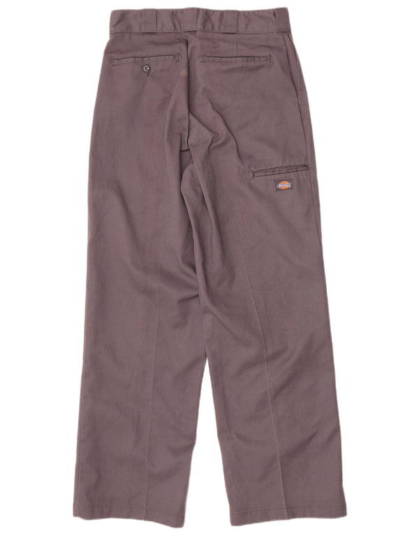 Dickies Herre Wide Leg Cargo Bukser W32 L32 Grå Polyester
