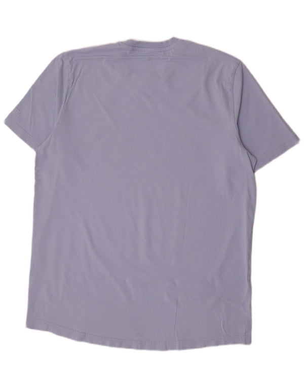 Adidas Herre T-Shirt Top Stor Lilla Bomuld