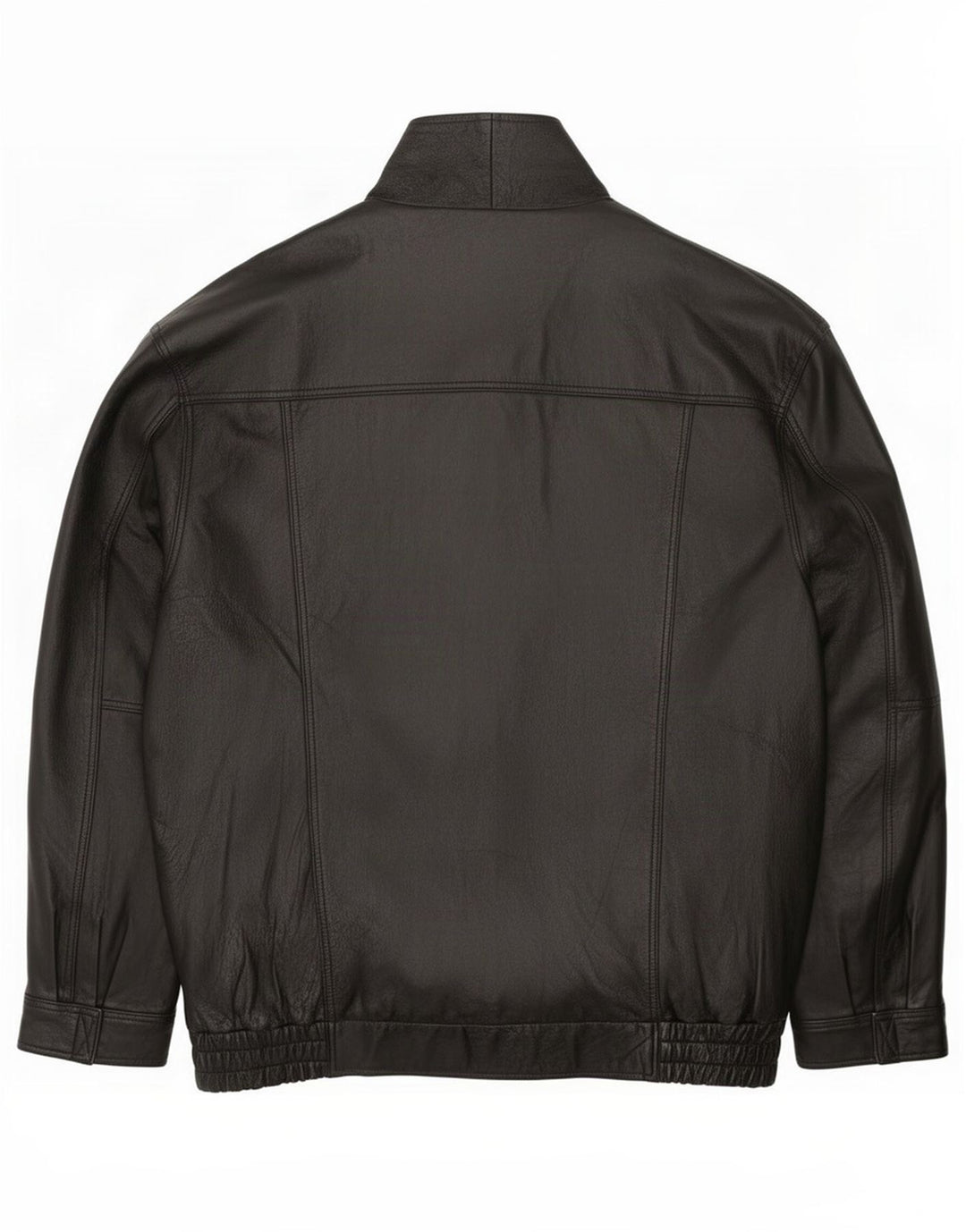Savatini Herre Læderjakke UK 42 XL Sort