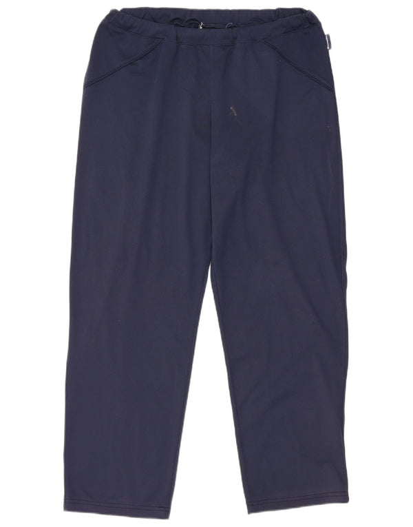 Champion Womens Tracksuit Trousers UK 18 XL Navy Blue Polyester