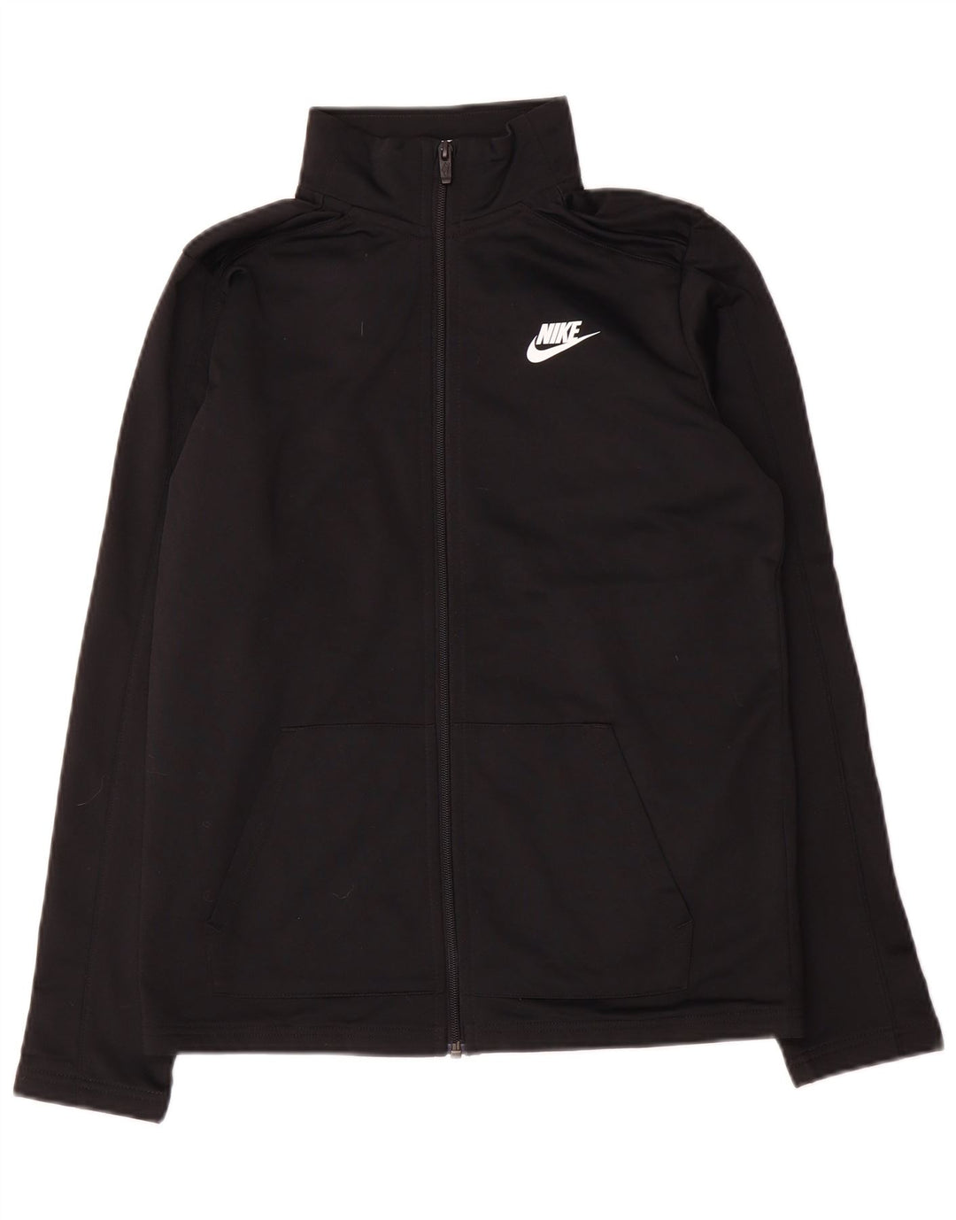 Nike Boys træningsdragt topjakke 13-14 år XL Sort polyester