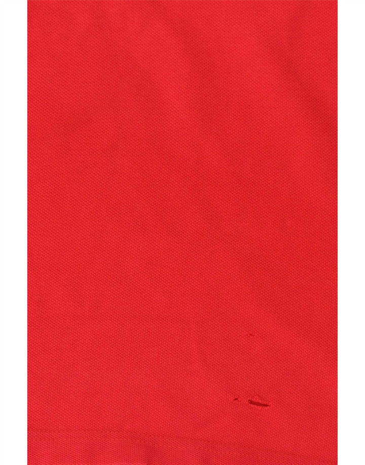 Tommy Hilfiger herre poloshirt Medium rød bomuld