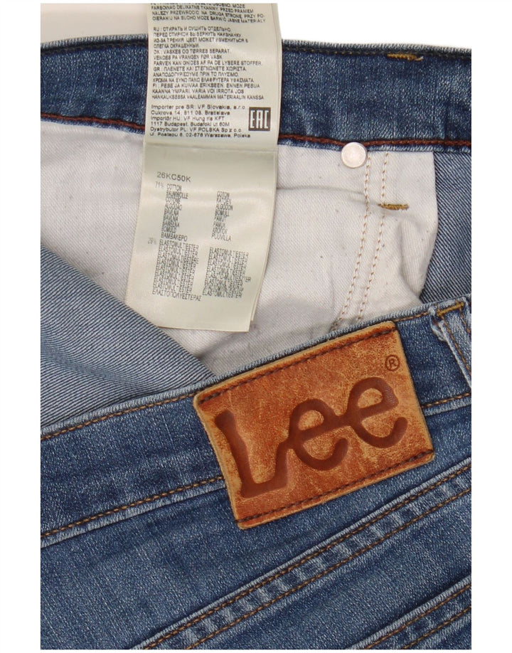 Lee Dame Daren Straight Jeans W34 L29 Blå Bomuld