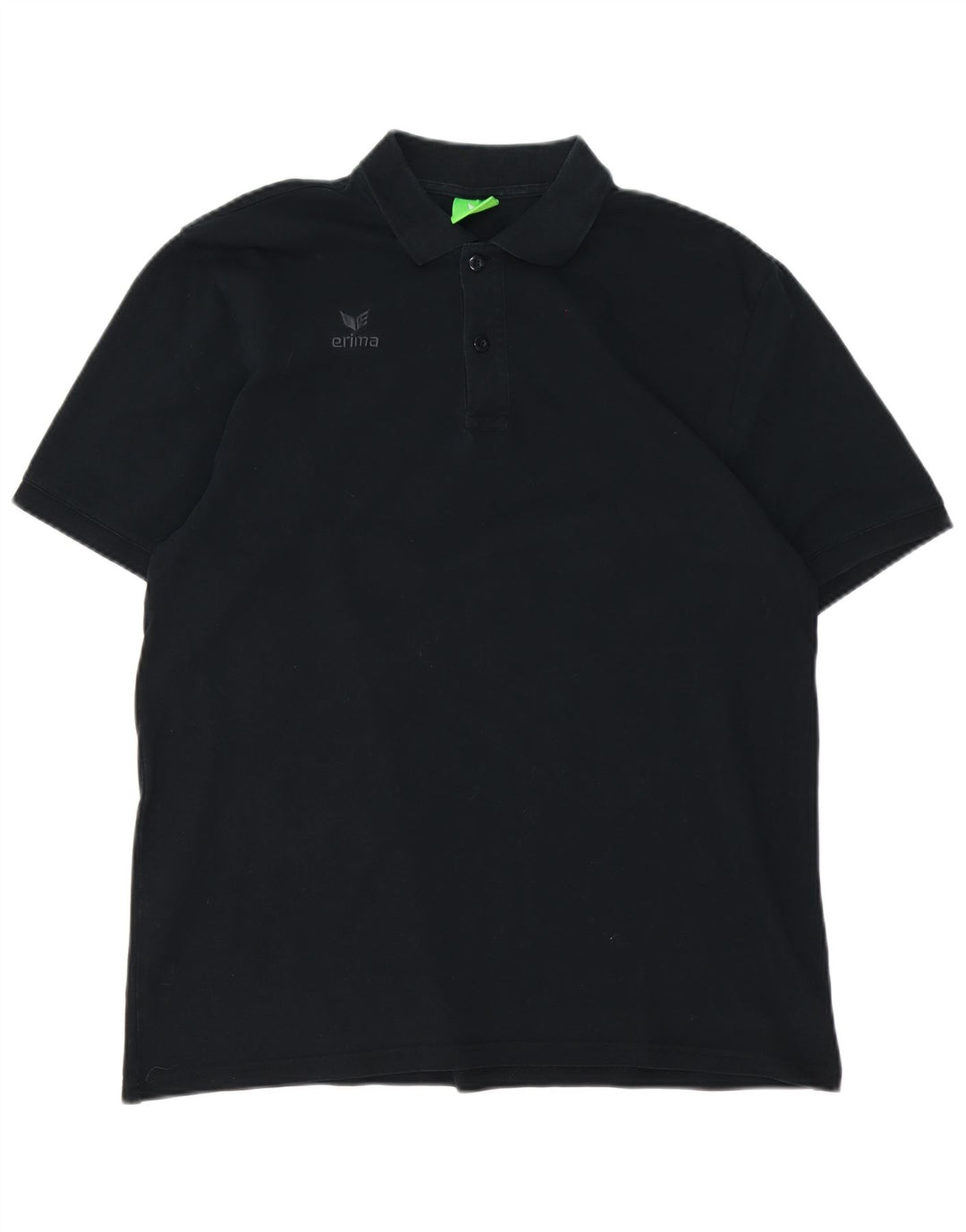Erima herre poloshirt XL sort bomuld