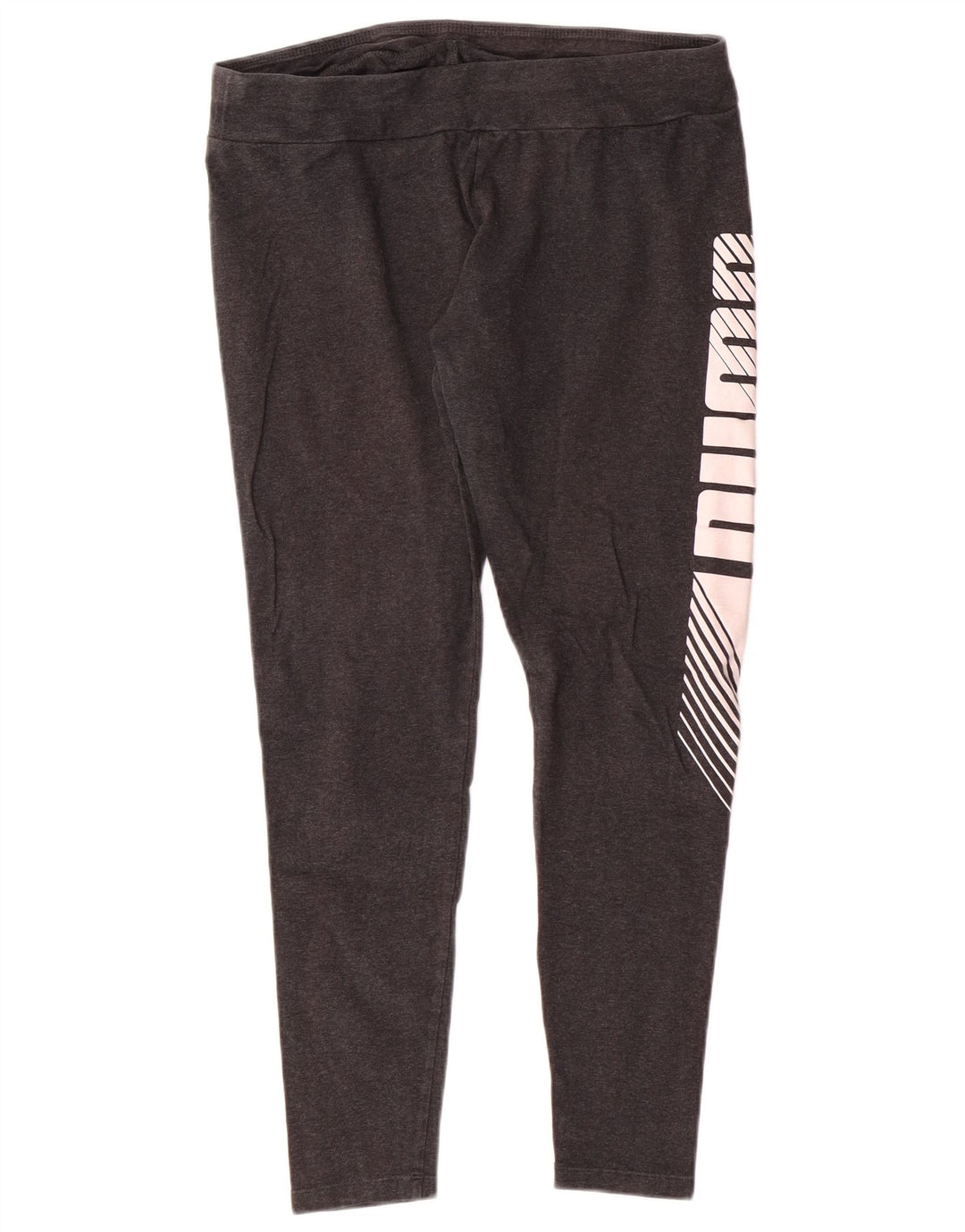 PUMA Grafiske Leggings til kvinder UK 14 Large Grå