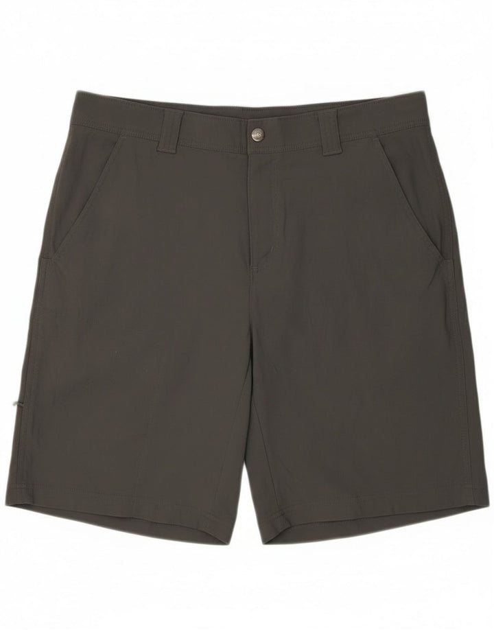 Columbia Herre Omni-Shade Shorts W34 Large Grå Nylon