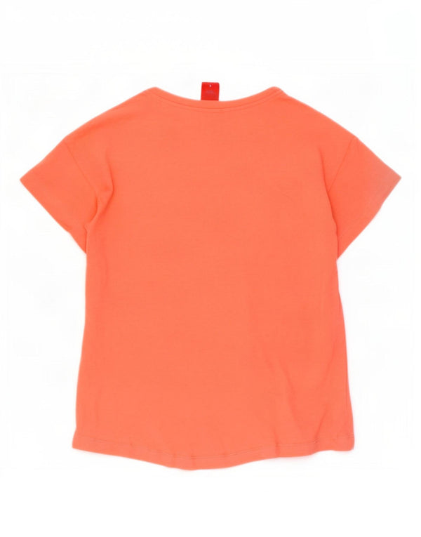 Champion Womens Heritage Fit Grafisk T-Shirt Top UK 8 Small Pink