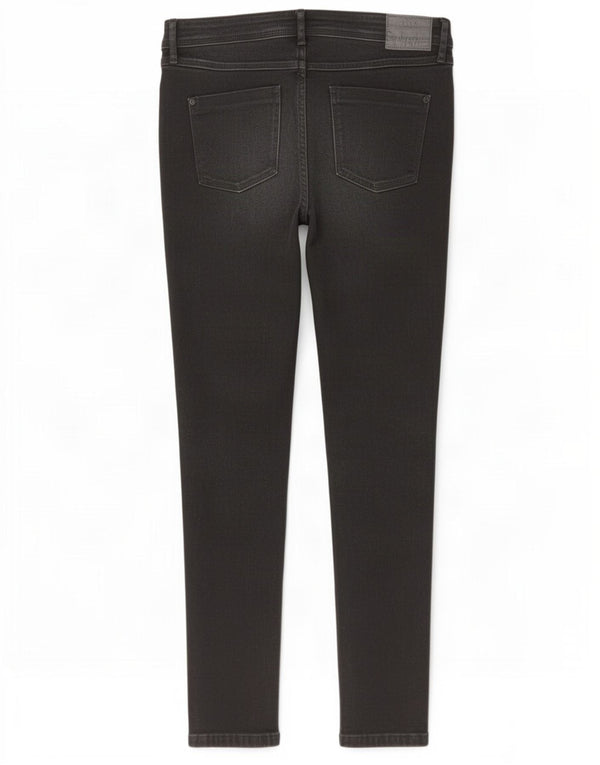 Zara Dame Z1975 Skinny Jeans EU 42 Large W32 L28 Sort
