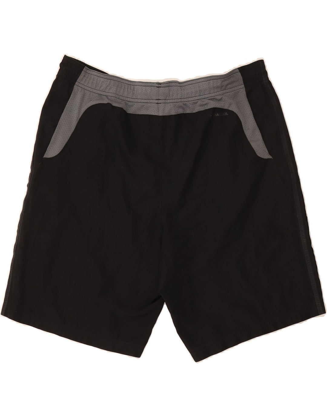 ADIDAS Mens Climacool Sport Shorts Large Black Polyester Vintage Adidas and Second-Hand Adidas from Messina Hembry 