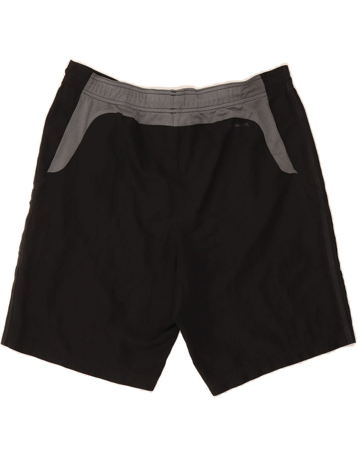 ADIDAS Mens Climacool Sport Shorts Large Black Polyester Vintage Adidas and Second-Hand Adidas from Messina Hembry 