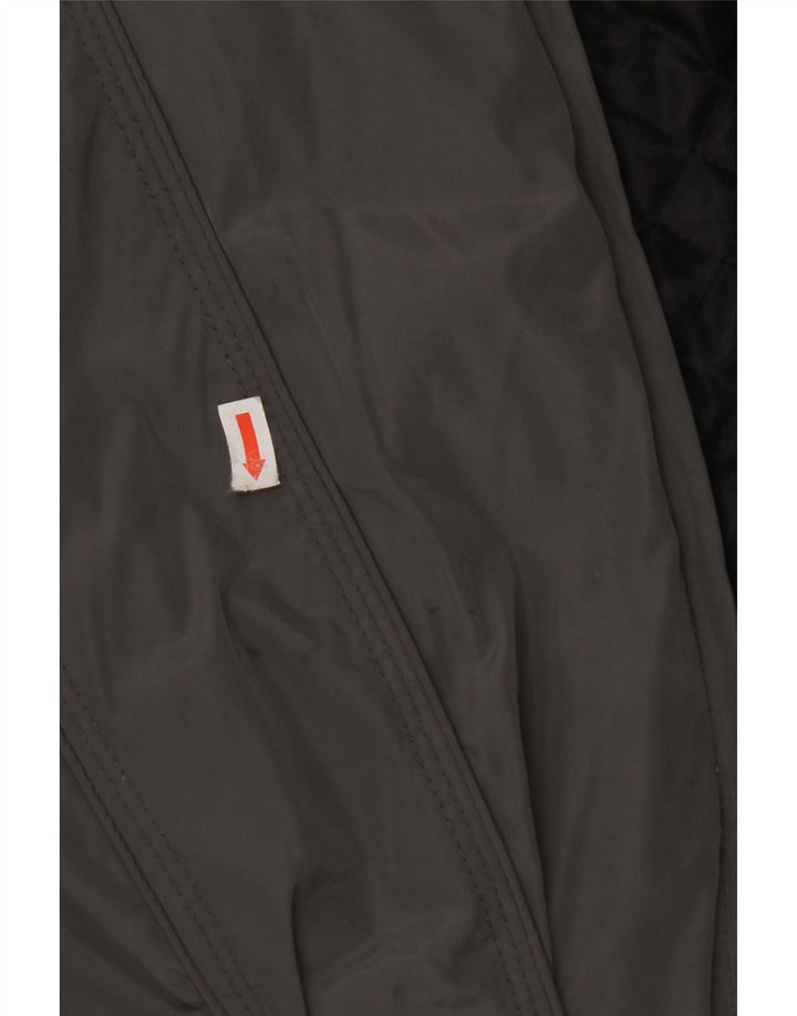 ZARA polstret jakke til kvinder UK 18 XL Grå