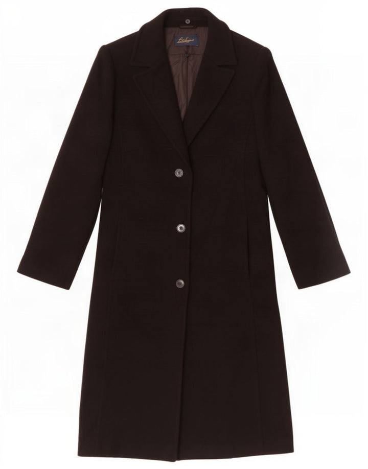 Luisa Spagnoli Dame Overfrakke IT 48 XL Sort Uld