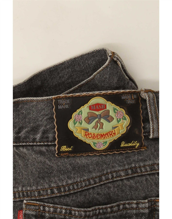 Mash Kvinder Højtaljede tilspidsede Jeans W26 L31 Grå