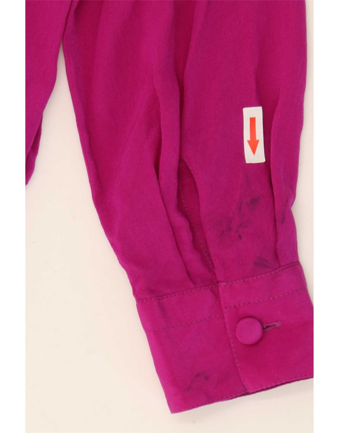 Mizar Dame Langærmet Bluse Top IT 42 Medium Pink Silke