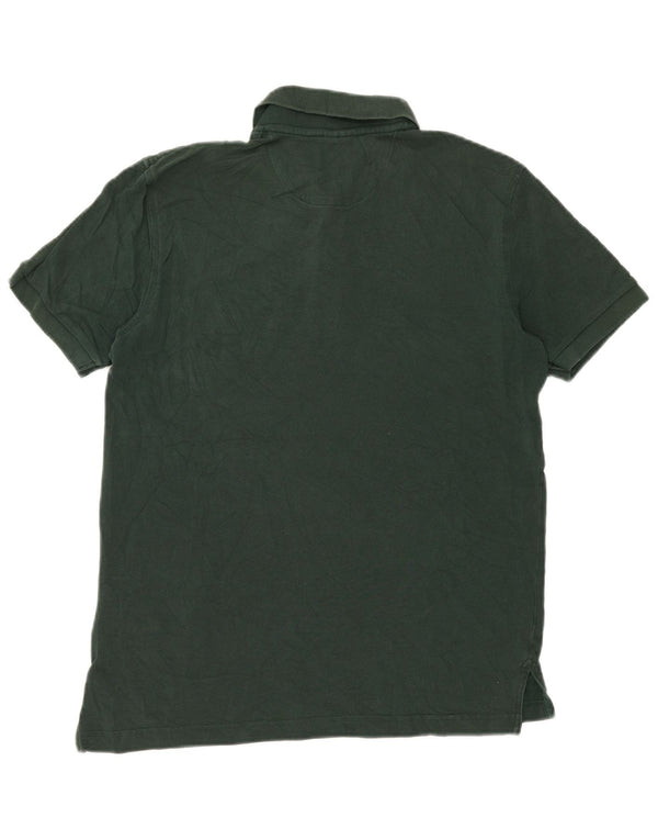 BROOKS BROTHERS Mens Slim Fit Polo Shirt Medium Green Cotton