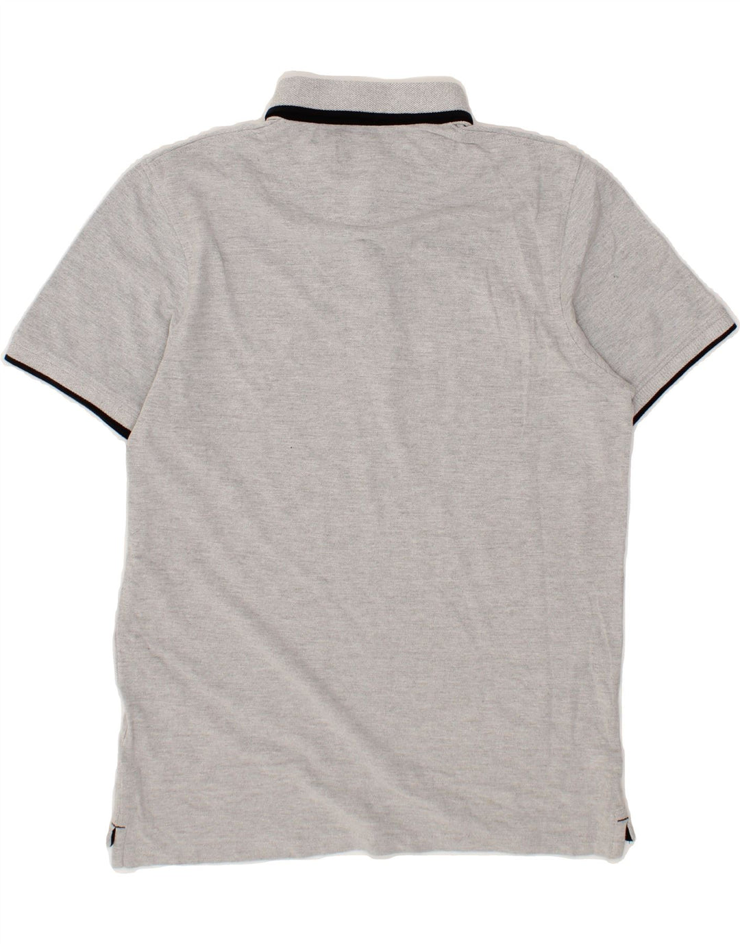 JACK & JONES Mens Polo Shirt Large Grey Cotton Vintage Jack & Jones and Second-Hand Jack & Jones from Messina Hembry 
