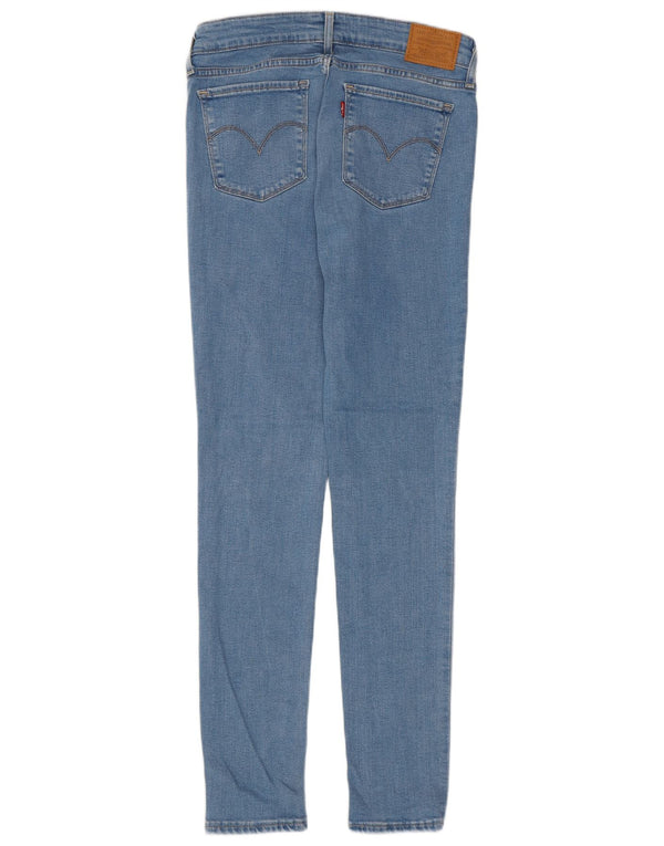 Levi's Dame 711 Skinny Jeans W26 L30 Blå Bomuld