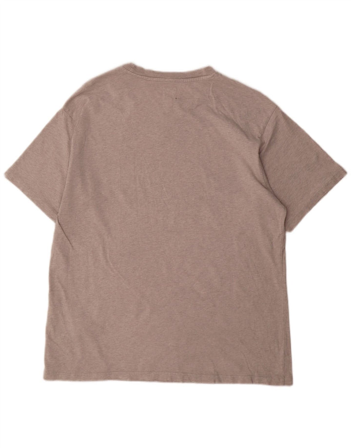 Levi's Herre afslappet T-shirt top mellemgrå bomuld