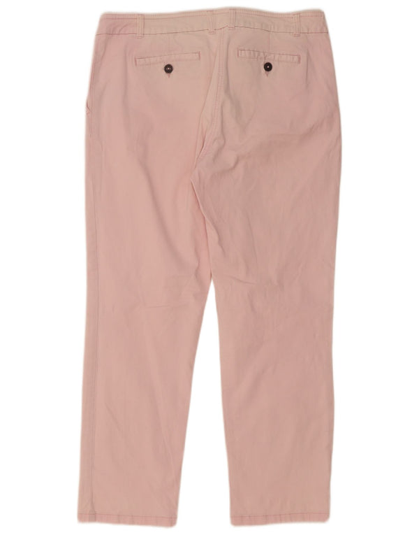 Boden Dame Lige Chino Bukser UK 12 Medium W32 L27 Pink Bomuld