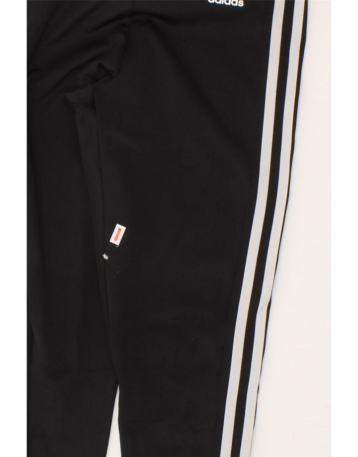 ADIDAS Womens Aeroready Leggings UK 4/6 XS Black Polyester Vintage Adidas and Second-Hand Adidas from Messina Hembry 