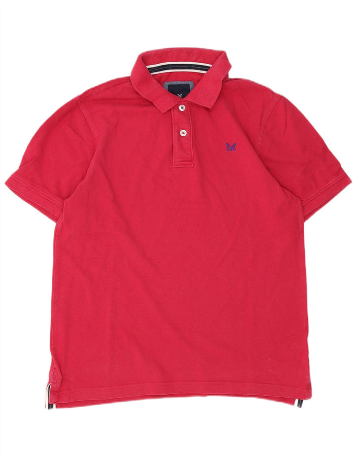 Besætningstøj Herre poloshirt Medium Pink Bomuld