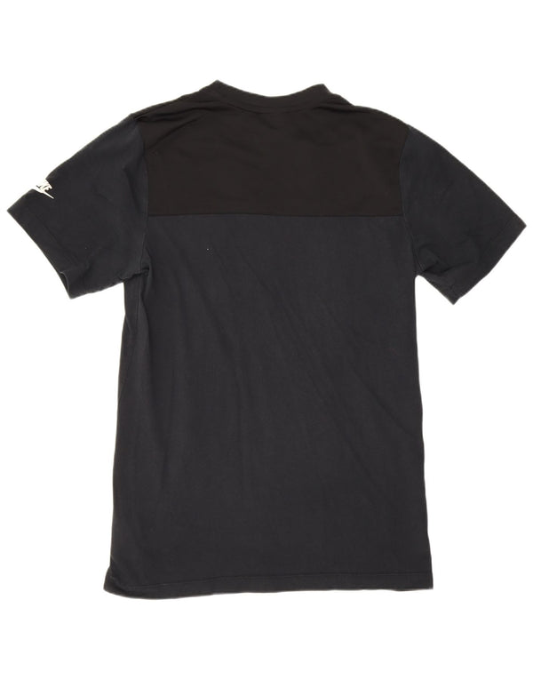 Nike grafisk t-shirt top til mænd, lille sort bomuld